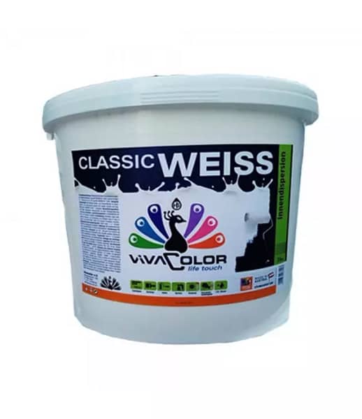VIVACOLOR Classic Weiss 25kg