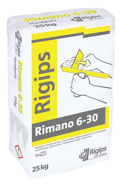 RIGIPS Rimano 6-30 Fertigtünich 25kg